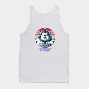 Sumo listening Black Sabbath Tank Top